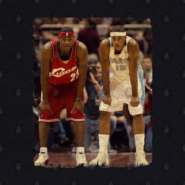 Lebron James vs Carmelo Anthony by Wendyshopart